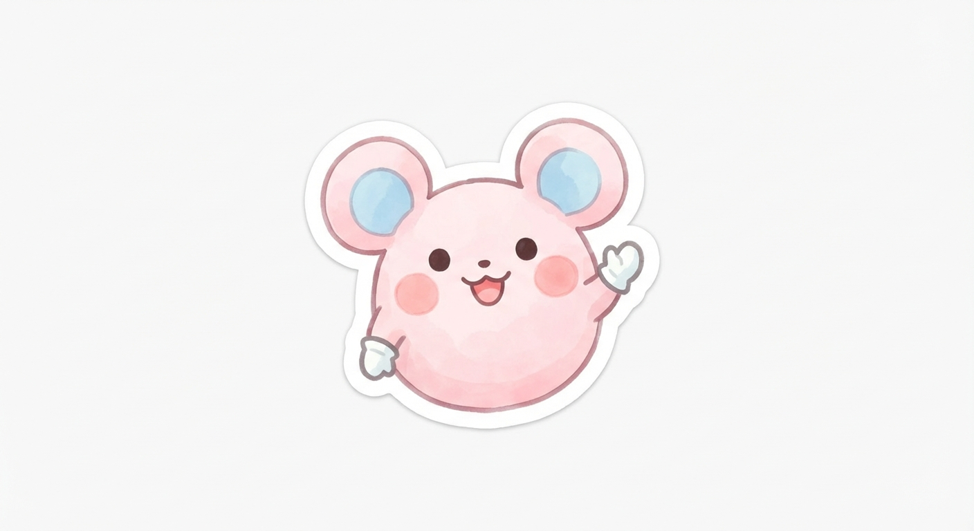 파스텔 컬러 - 안녕