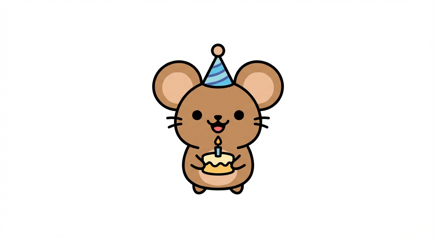 디지털 스타일 - 생일축하